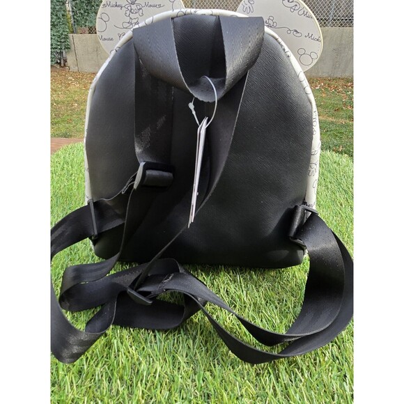 Bioworld Disney Women's Black & White Mickey Mouse Mini Backpack  W/3D Ears-NWT - Picture 11 of 14